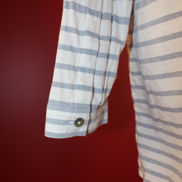 J.Jill button down cotton shirt Medium. B8 - Picture 5 of 8